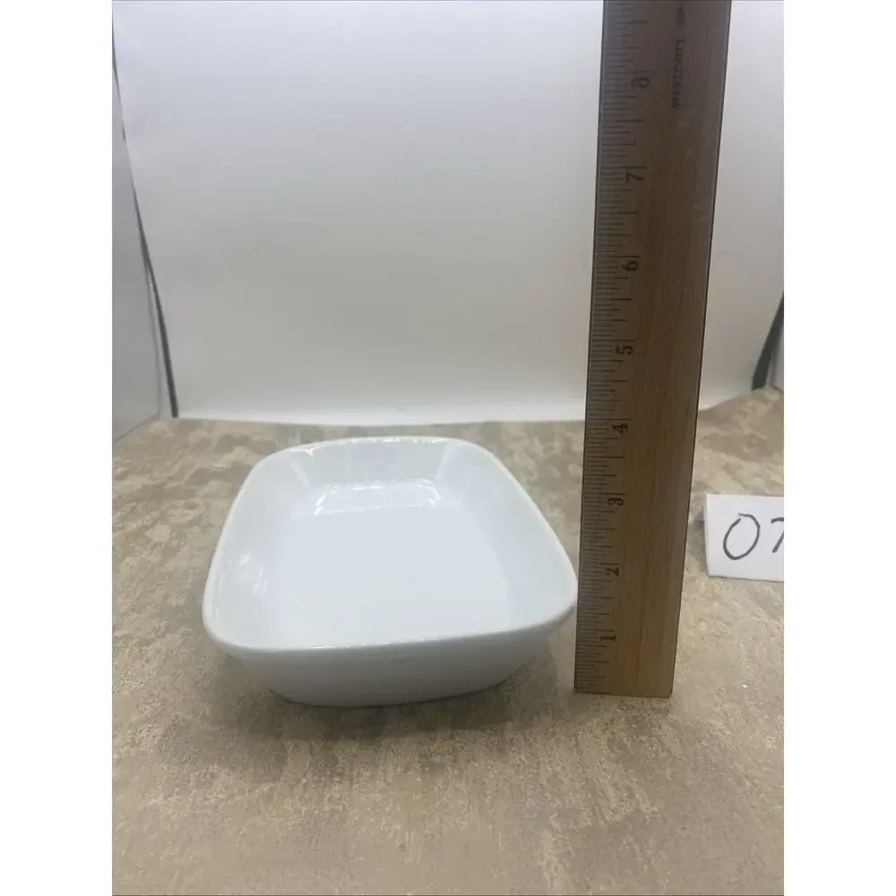 Cordon Bleu BIA Porcelain Oblong Baker/Serving Dish White-Oven To Table 9.5”